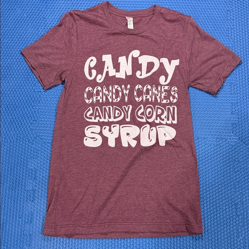 Bella Canvas ELF Movie Heather Purple Tee